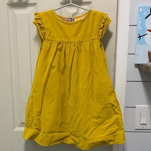Mini Boden Sunny Yellow Kids Dress